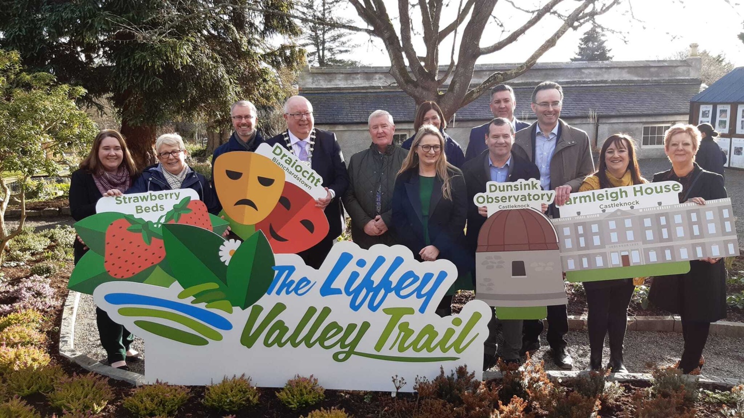 Mayor of Fingal Launches Liffey Valley Trail 27 Jan23