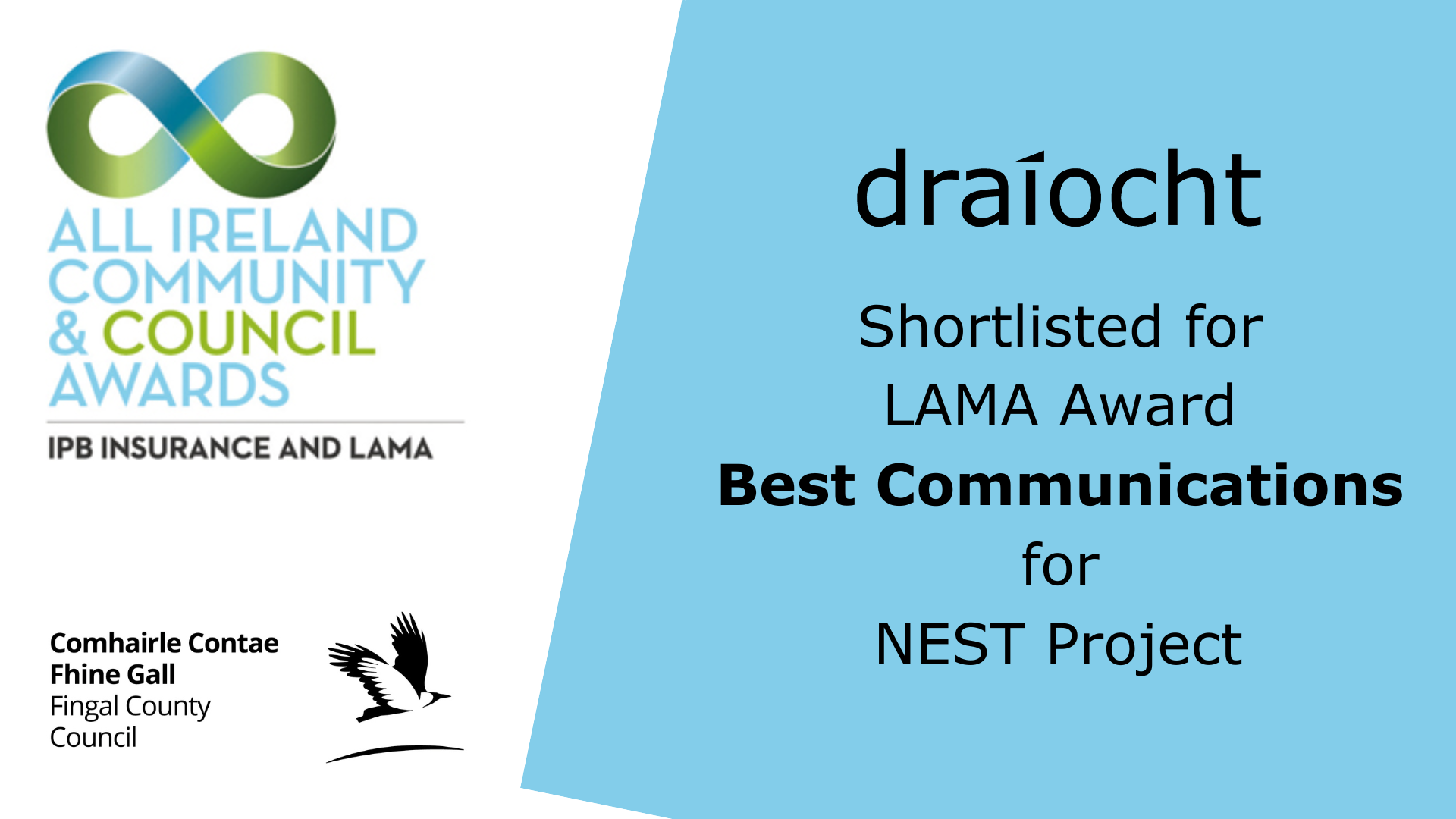 Draíocht Shortlisted for All Ireland Community and Council LAMA Awards ...