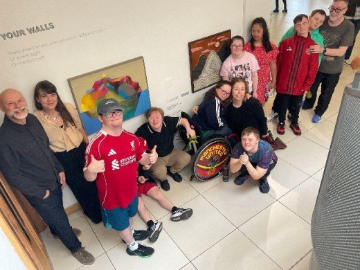 Tom Climent and Deirdre O’Reilly with Draíocht's Create Dance