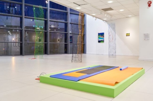 				Installation photo of an incidental flux Ellen Duffy, 2023