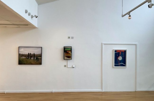 Installation photo of You Breathe Differently Down Here, 2022