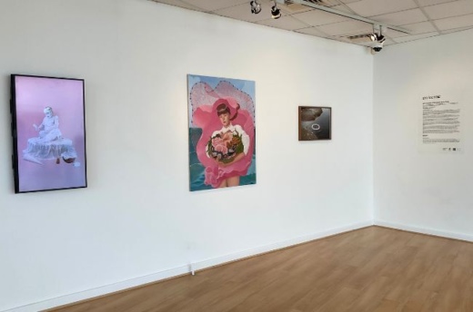 Installation photo of You Breathe Differently Down Here, 2022