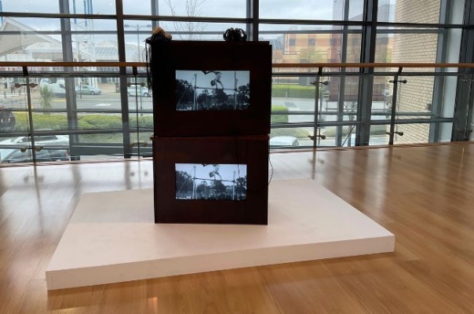 Installation photo of You Breathe Differently Down Here, 2022