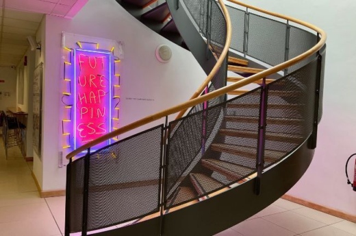 Installation photo of You Breathe Differently Down Here, 2022