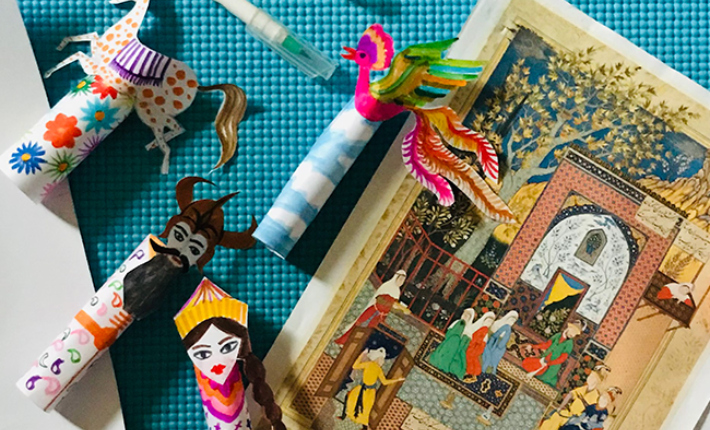 Web Event Persian Finger Puppets MTF