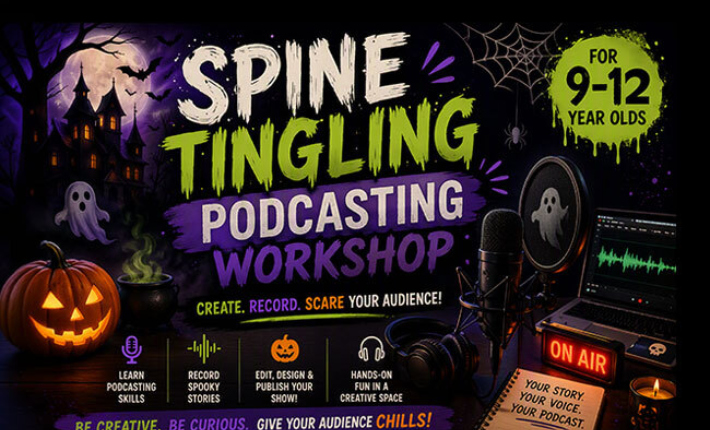 Event2026 Halloween Podcast Workshop