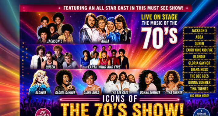 Event2027 Icons of the 70s